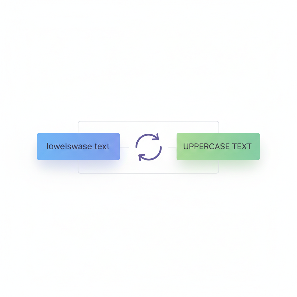 uppercase lowercase text case converter online tool interface
