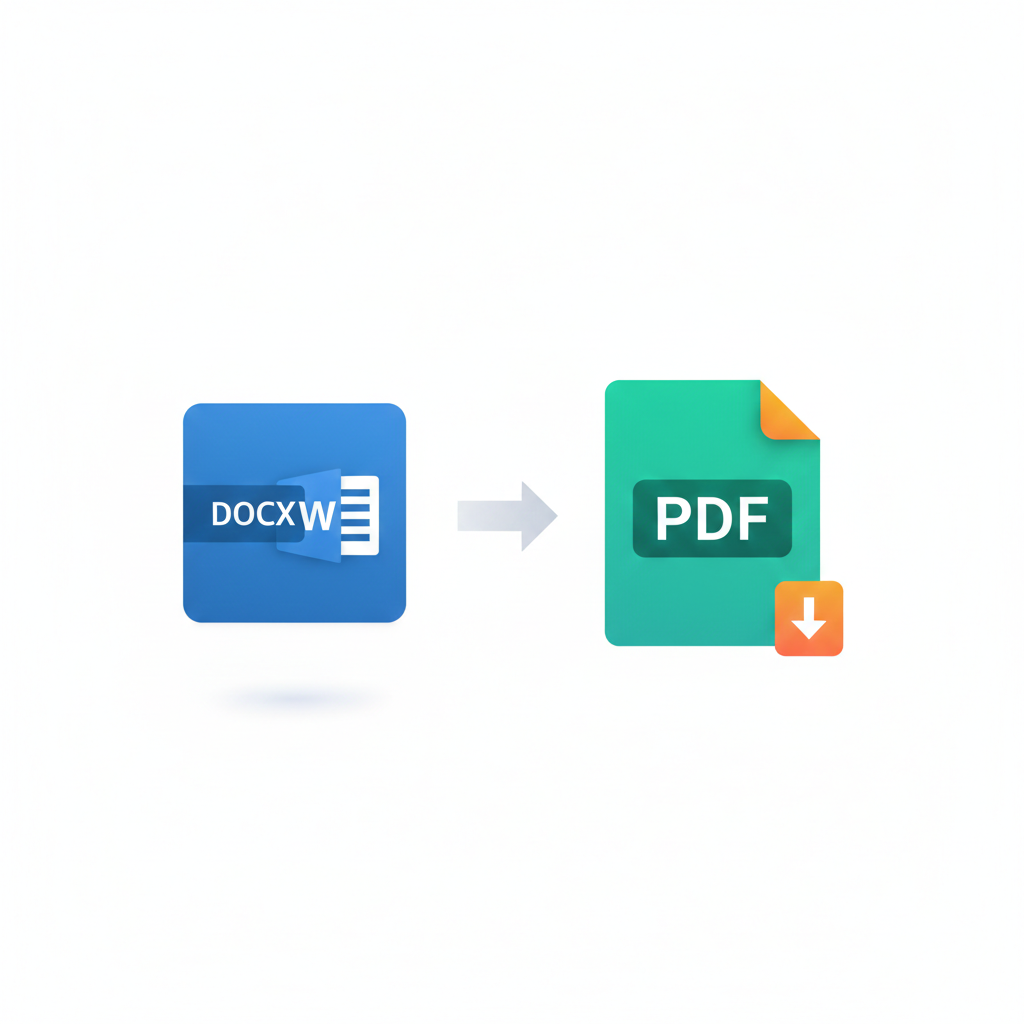 word to pdf converter online free tool interface
