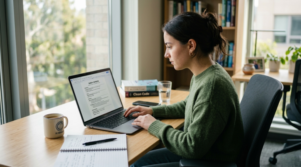 ATS friendly resume example for students with no work experience