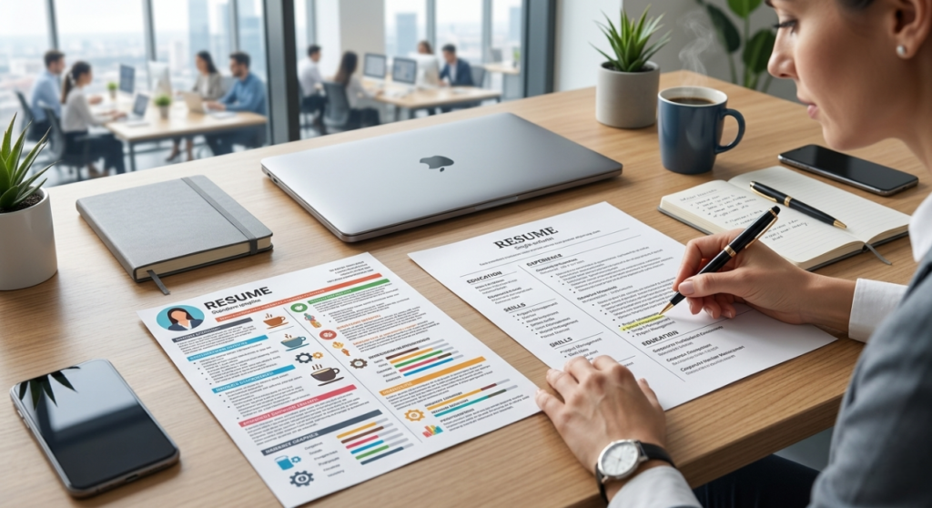Flowchart showing how Greenhouse ATS processes a resume from submission to human review