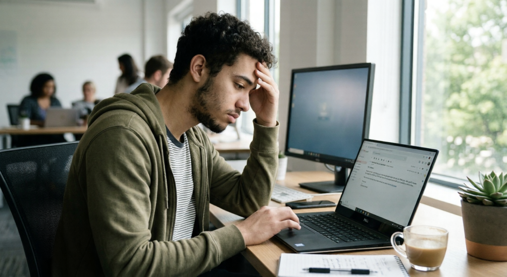 job seeker editing resume to fix ATS resume mistakes